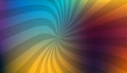 Obraz premium Abstract Swirling Gradient Background: Vibrant Hues, Dynamic Lines, and Subtle Noise Effects for Modern Designs.