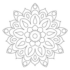 Mandala, ausmalen