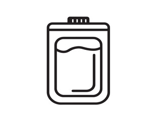 Modern Hot Cold Therapy Pack Icon Design in Elegant Clean Medical Vector Artwork