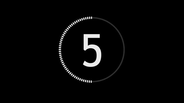 10 Second Countdown Timer with Digital Display and Alpha Channel
Fast 10 Second Countdown Timer Loop for Social Media Shorts
 Modern Glowing HUD 10 Second Countdown Timer
 Minimalist 10 Second Timer