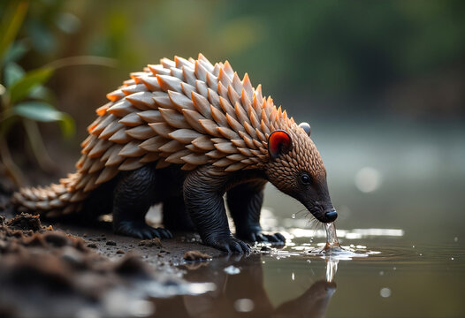 wild boar in the forest - Powered by Adobe