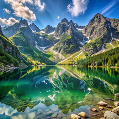 is the largest and one of the most famous lakes in the Tatra Mountains