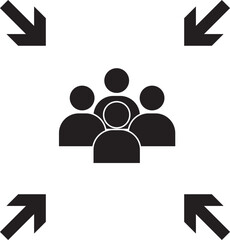 Emergency Muster Point Vector Icon