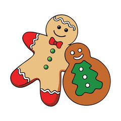 Sweet and festive Christmas cookies decorated with icing and sprinkles, bringing holiday cheer, warmth, and joy to every celebration and family gathering.
