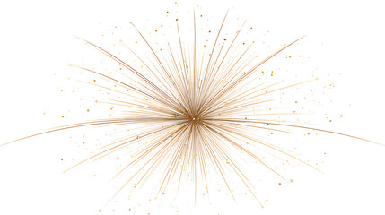 Obraz premium abstract circular firework pattern of pastel thin lines with soft glow minimal modern festive background