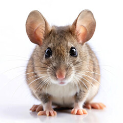 A simple image of a mouse isolated on a white background