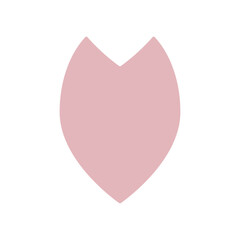 桜の花びらのアイコンイラスト