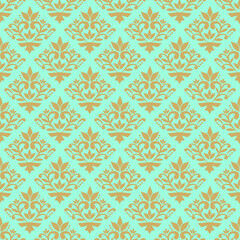 seamless damask pattern