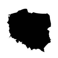 Obraz premium Poland map vector