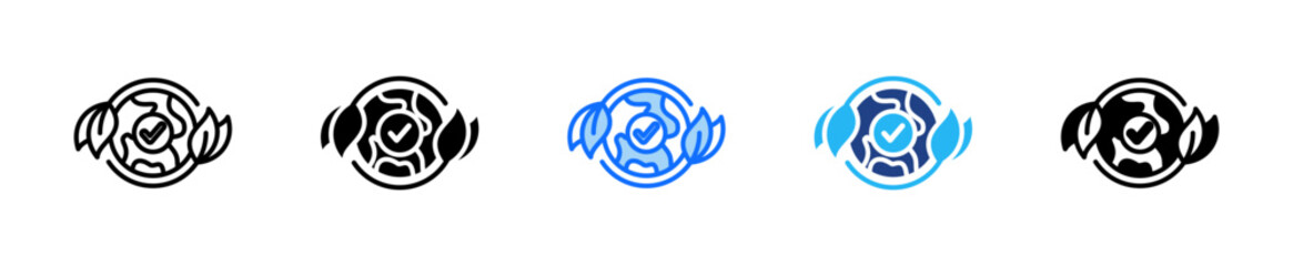 Renewable Energy Sources Icon Set Multiple Style Collection