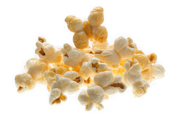 Butterfly or snowflake popcorn, an irregular shaped puffed corn kernels, isolated png