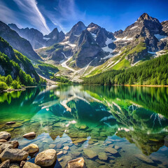 is the largest and one of the most famous lakes in the Tatra Mountains