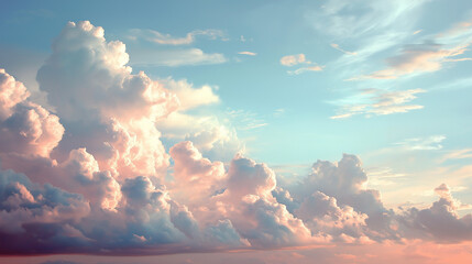 動く雲/スカイ/自然