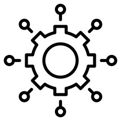 Cross Channel Icon Element For Design