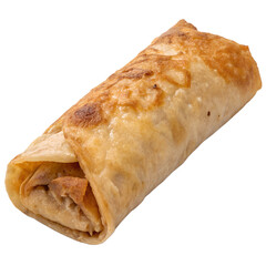 Chimichanga on transparent background