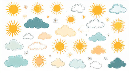 Seasonal Cloud and Sun Abstracts