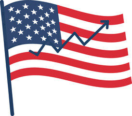 American Economic Growth Upward Trend and Positive Outlook