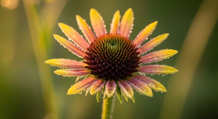 Purple Coneflower (Echinacea) Bloom