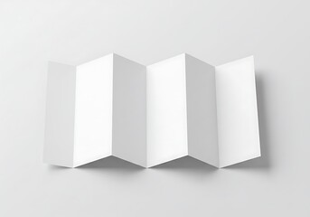 Naklejka premium Z-Fold Minimalism
