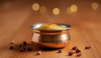 Afghan Shola Zard with Saffron and Rose Petals