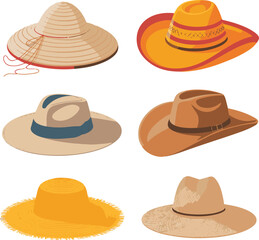 set of hats
