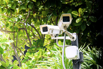 CCTV security system in public parks