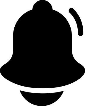 notification bell icon vector illustration clip art