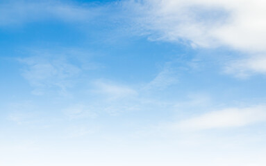 Sky cloud blue nature background paronama web cloudy summer winter season day, light beauty horizon spring brigth gradient calm abstract backdrop air nature view wallpaper landscape environment