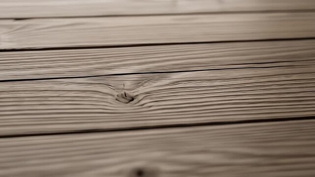 Close-up view of textured wooden planks showcasing natural grain patterns and knots