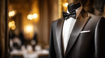 Formal tuxedo display