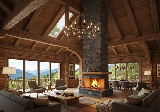 森の温もりと炎の詩