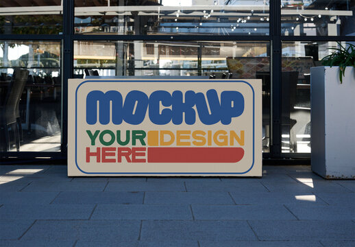 Outdoor Advertising Mockup