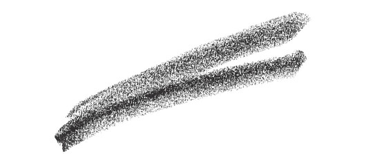 Hand drawn black pencil lines, circles, stripes and squiggly lines on transparent background.