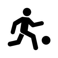 football player silhouette