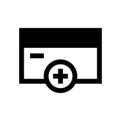 Obraz premium ATM Card Add Icon