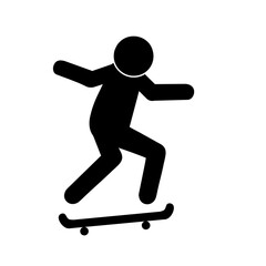 silhouette of a man jumping on skate board