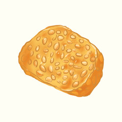 Illustration of an Watercolor Tempe
