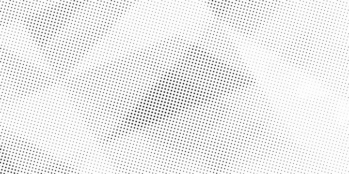 Abstract vector halftone tilted background with grainy stripes. Dotted texture and trendy halftone tonal gradation effect. Eps 10