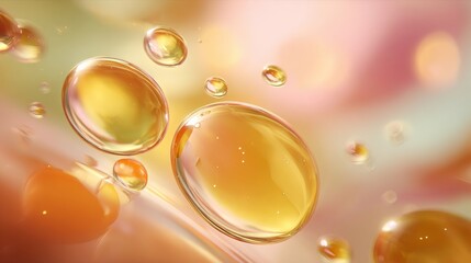 Radiant rejuvenation is achieved as glowing vitamin orbs gently enter the skin's surface