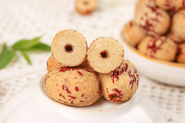 Xinjiang Red Dates Stuffed with Nuts - Traditional Chinese Dried Fruit Healthy Snack Food