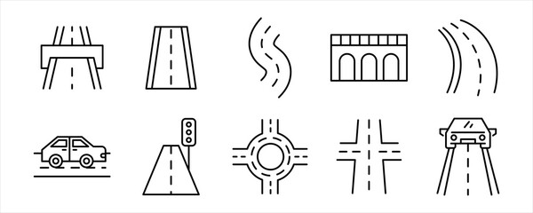 road icon © Rudez Studio