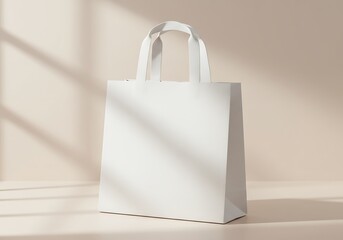 Sunlit Canvas: A Blank Tote