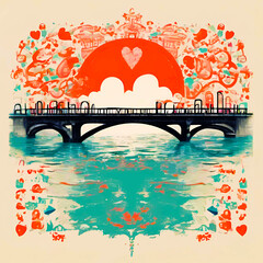 Love is the bridge between you and everything