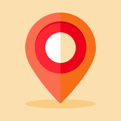 map pointer with pin icon