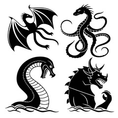 set of dragons