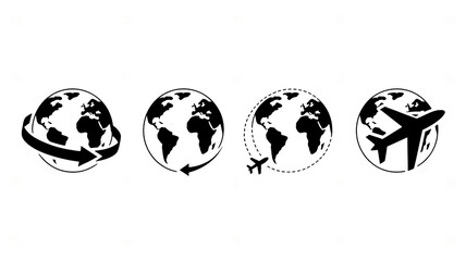 Fototapeta premium Global network connecting people, modern world communication