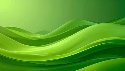 Abstract Gradient Background Blending Smooth Shades of Matcha Green Minimal Design Resource