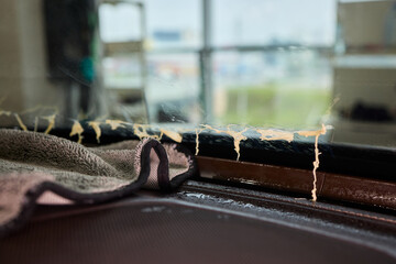 Witness the entire Window Tinting Process in Action Craftsmanship that enhances your vehicle