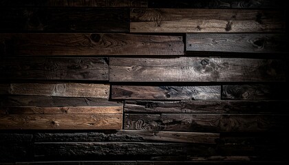 Dark Rustic Wood Wall Vertical Background.