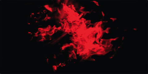 Warm dark red background with relief black material surface.clouds isolated on black background, mist or fog on black. natural background. white crystalline powder on a black background.